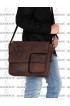 Leaderachi Messenger Bag(Brown)